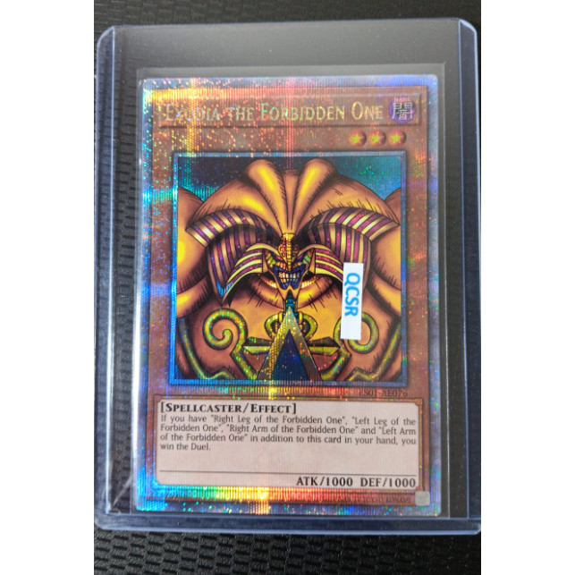 Exodia the Forbidden One Rarity Yugioh AE ES01-AE076