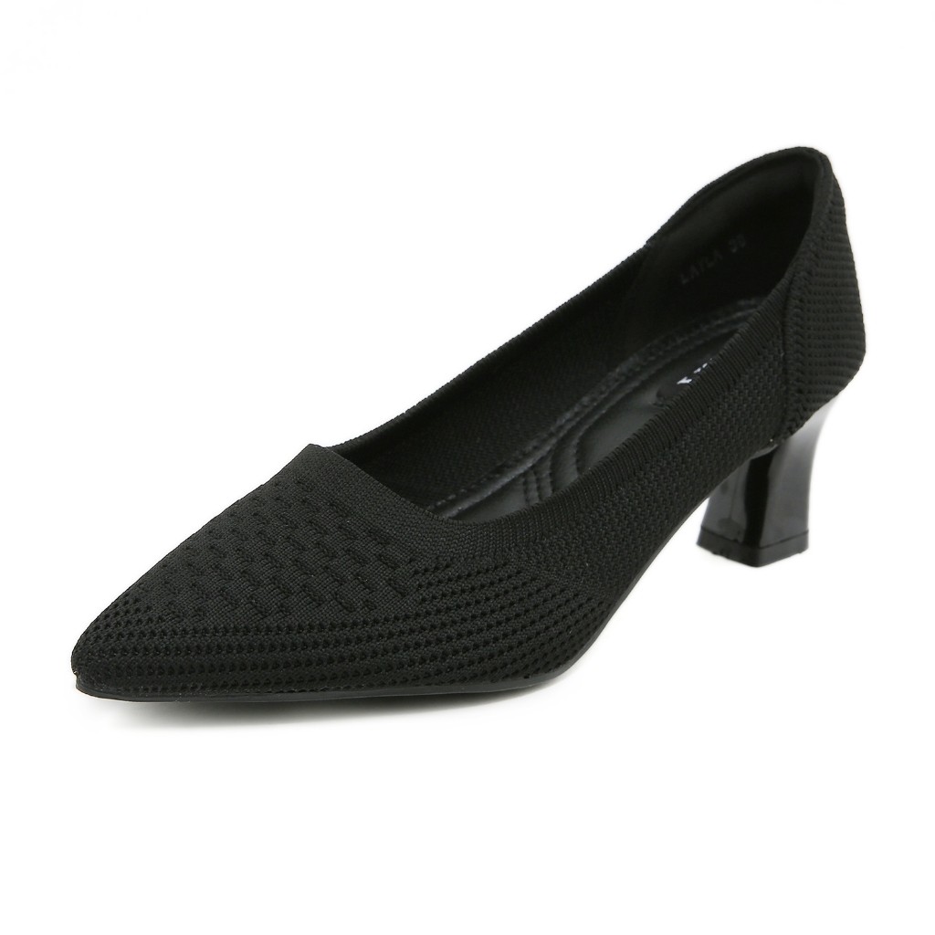 NEW Bozka sepatu wanita rajut LAYLA 5cm heels