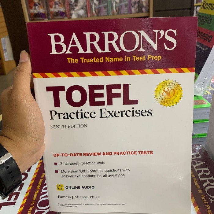 Barron's toefl pratice exercise