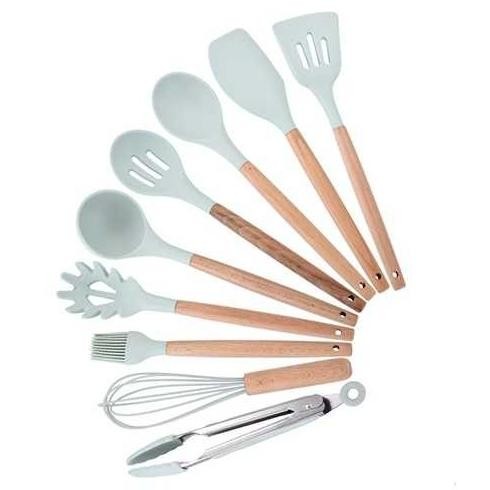 Peralatan Dapur 1 Set Alat Masak Set Spatula Set Sutil Silikon Set