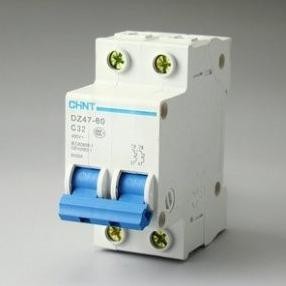 terbaru mcb type dz47-60/2p "chint"