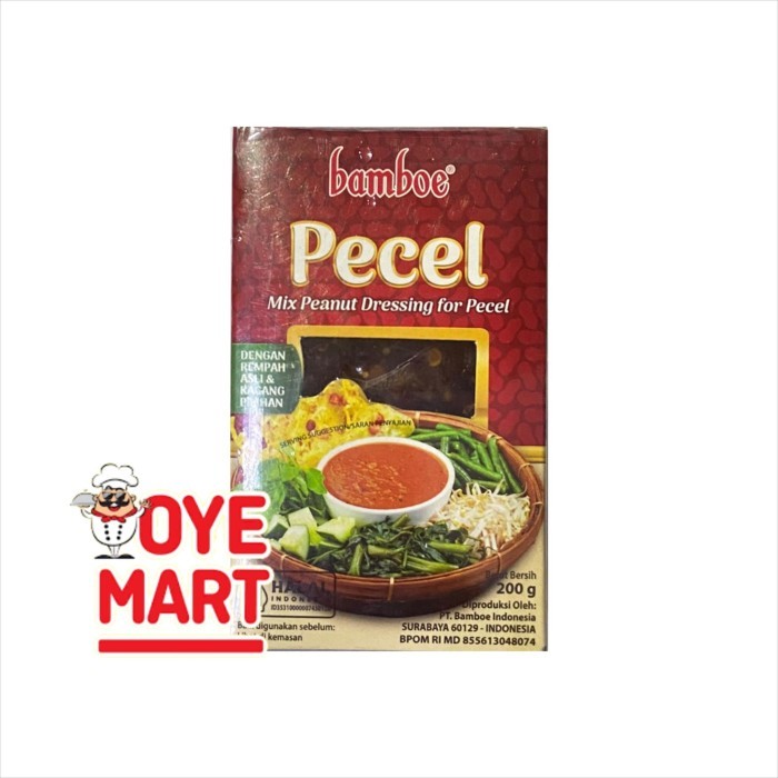 

BAMBOE BUMBU PECEL 200GR / SAMBAL PECEL