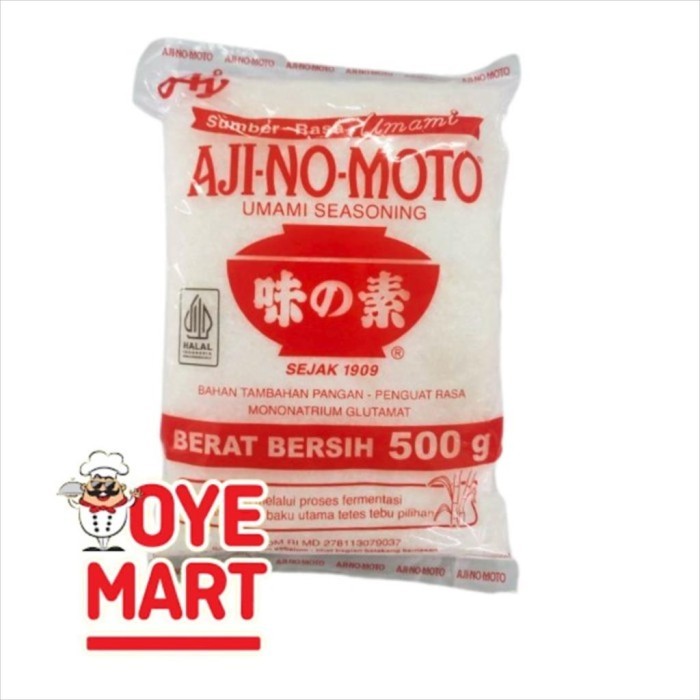 

AJINOMOTO UMAMI SEASONING 500GR/PENYEDAP RASA/PECIN/MICIN