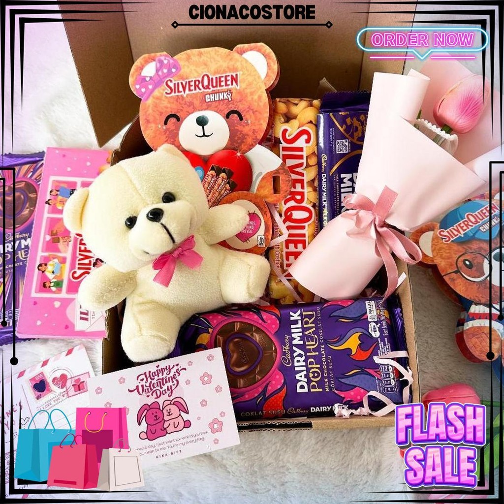 

Hampers Valentine/ Kado Valentine/ Hadiah Valentine/ Hampers Cokelat Valentine D Sale