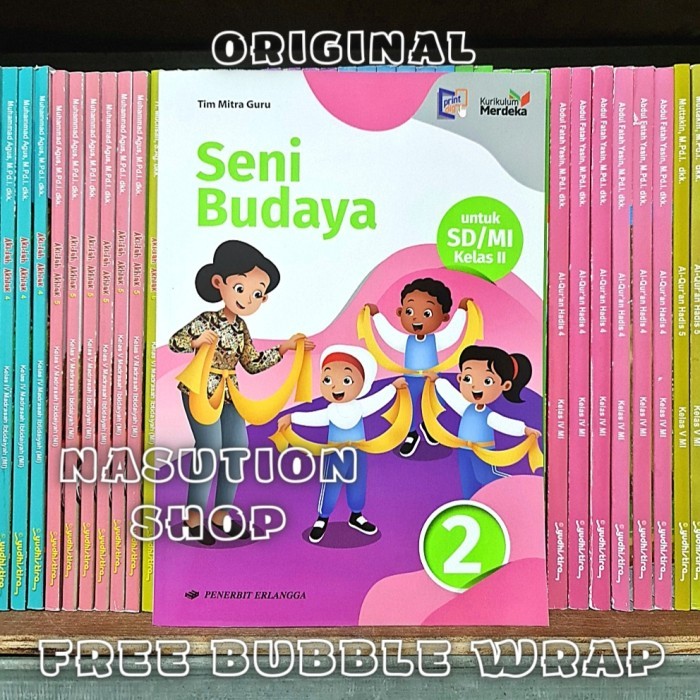 

TERPERCAYA Buku Seni Budaya Untuk Kelas 2 SD Erlangga Kurikulum Merdeka