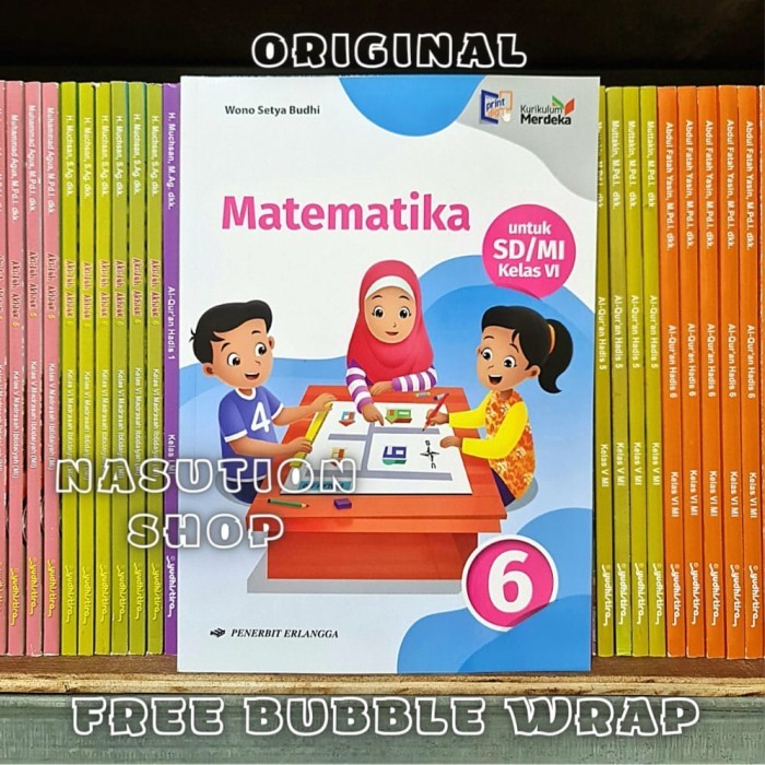 

DISKON Buku Matematika Kelas 6 / VI SD/MI Erlangga Kurikulum Merdeka