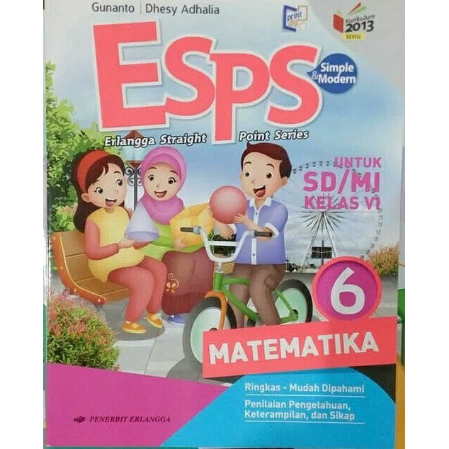 

BIG SALE Buku SD Esps Matematika Kelas 6 Erlangga