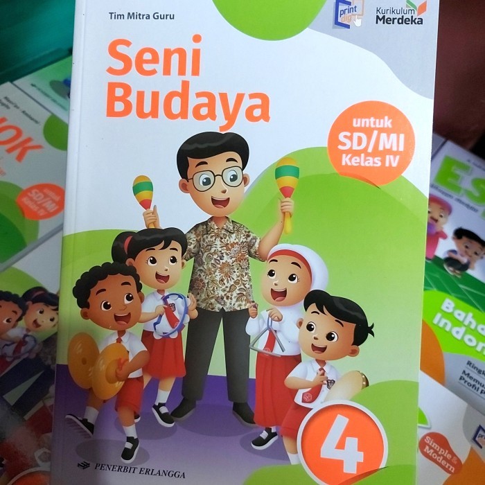 

PROMO buku seni budaya kelas 4 sd kurikulum merdeka erlangga