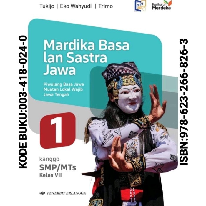 

FLASH SALE Buku Mardika Basa lan Sastra Jawa Kelas 7 SMP / MTs Kurikulum Merdeka Erlangga