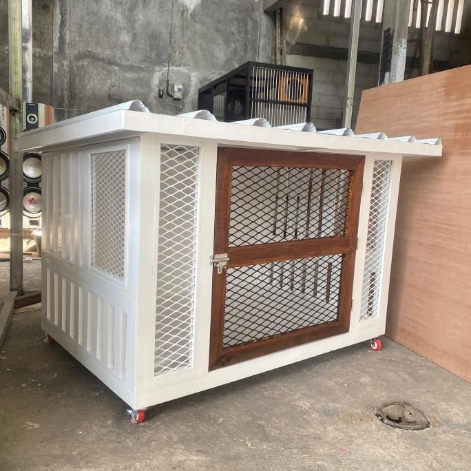 rumah hewan peliharaan kandang anjing kucing kelinci outdoor