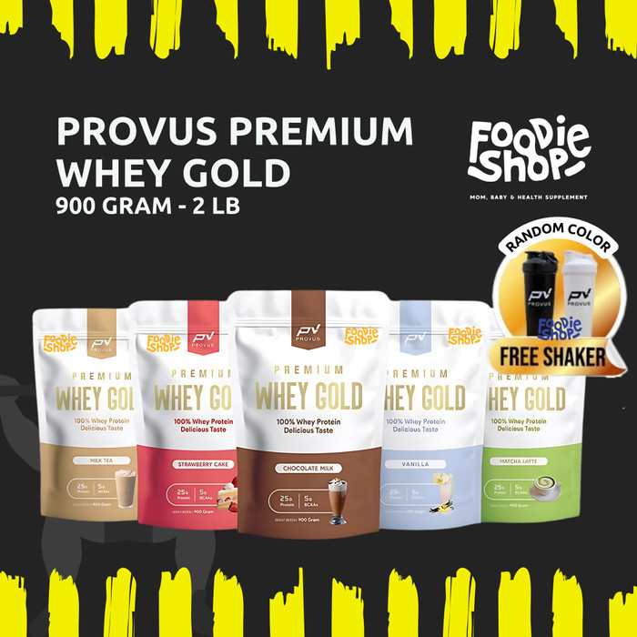 Provus Premium Whey Gold 2 lbs 900 gram Provus PWG Whey Protein Concentrate