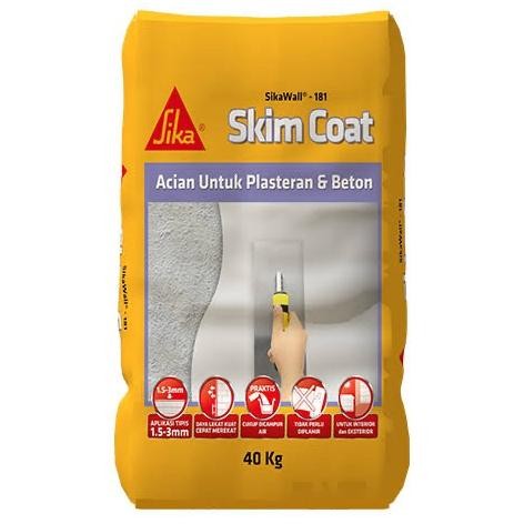 Promo Sika acian 181 skim coat 40kg COD