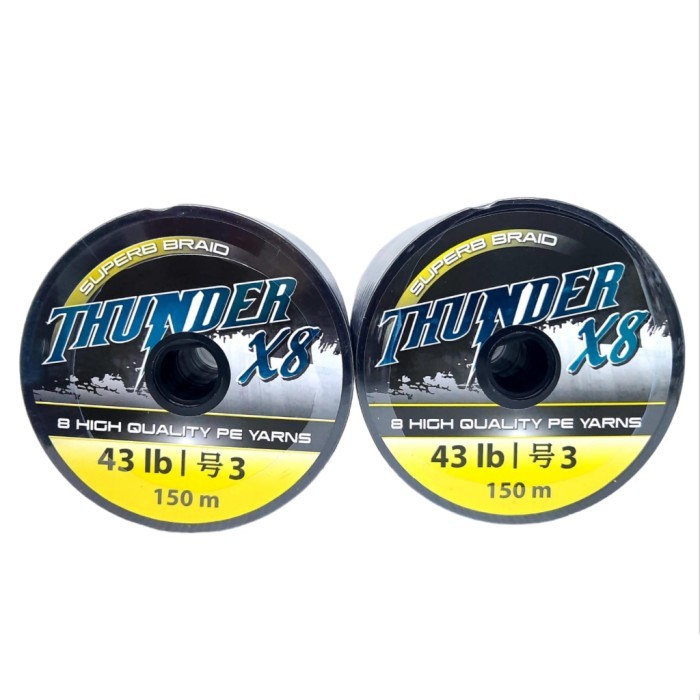 AJR99 BENANG PANCING PE THUNDER X8 150 M SANGAT KUAT