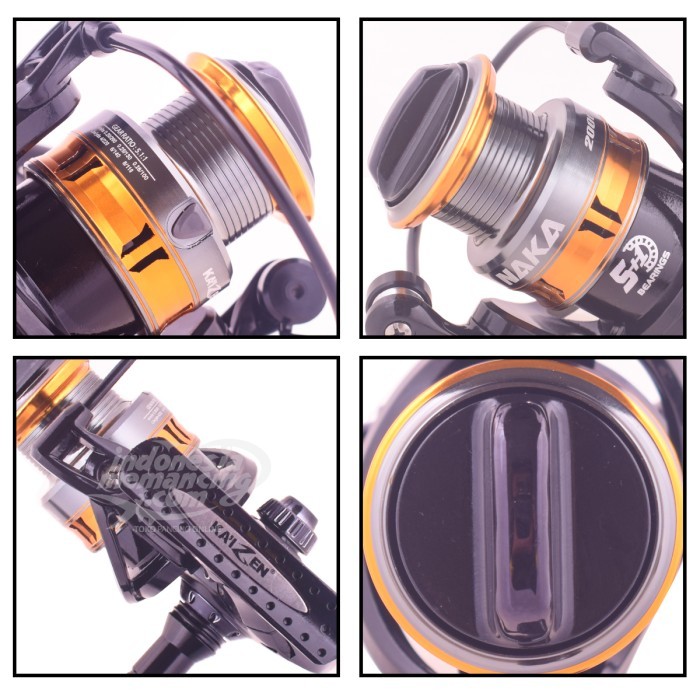 AJR99 REEL SPINNING KAIZEN NAKA UKURAN 800,1000,2000,3000,4000,6000,8000