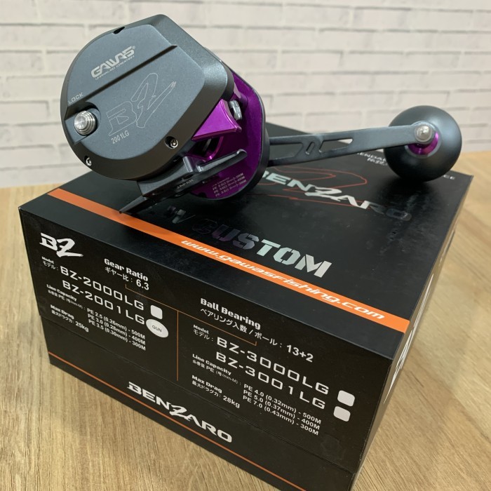 AJR99 REEL GAWAS BENZARO SW CUSTOM BZ2001LG