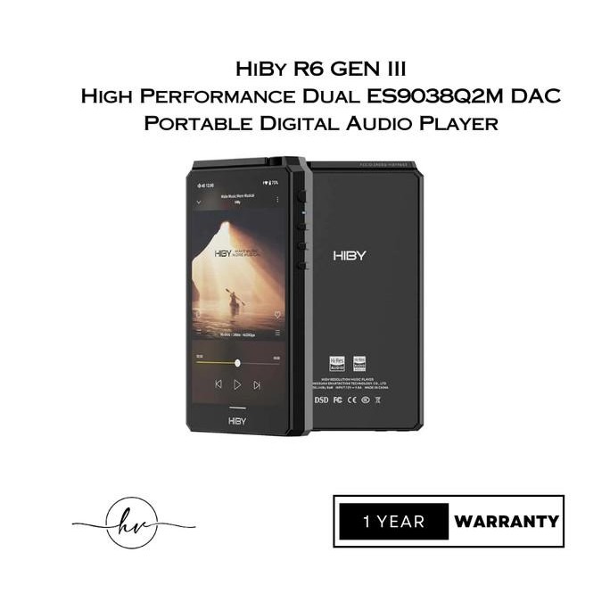 Murah Hiby R6 Gen 3 Iii Digital Audio Player Music Player Dap