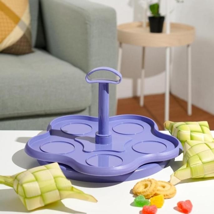 Toples Kue Kering Lebaran plastik Bening Cantik Unik Murah Nobanana Spin Canister