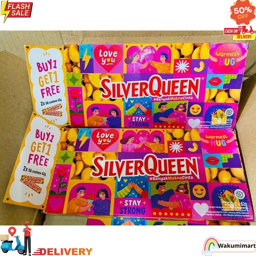 

Silverqueen Edisi Valentine (2X55 Gr) D Promo Puncak