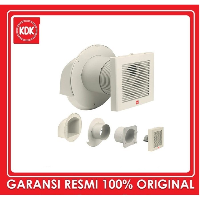 PRY88 KDK 15EGKA EXHAUST FAN KAMAR MANDI 6 INCH