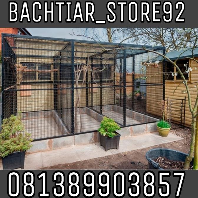 AVIARY HEWAN UNIK BESI OUTDOOR BURUNG KUCING AYAM ANJING KELINCI