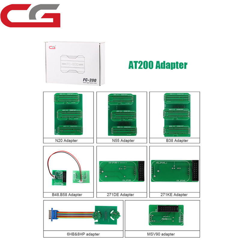 AT200 FC200 New Adapters Set No Need Disassembly including 6HP & 8HP / MSV90 / N55 / N20 / B48/ B58/