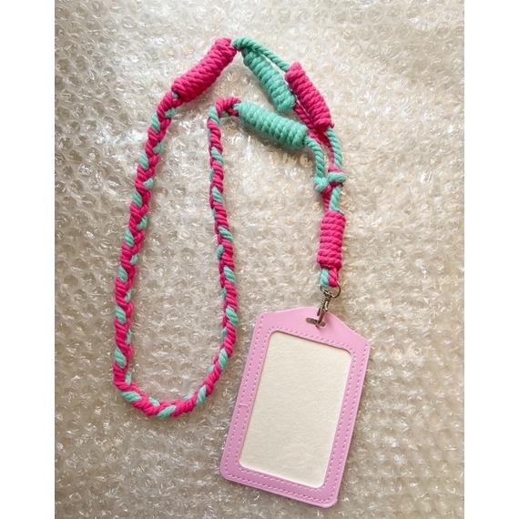 

TERMURAH Lanyard ID card macrame // READY fsd-34