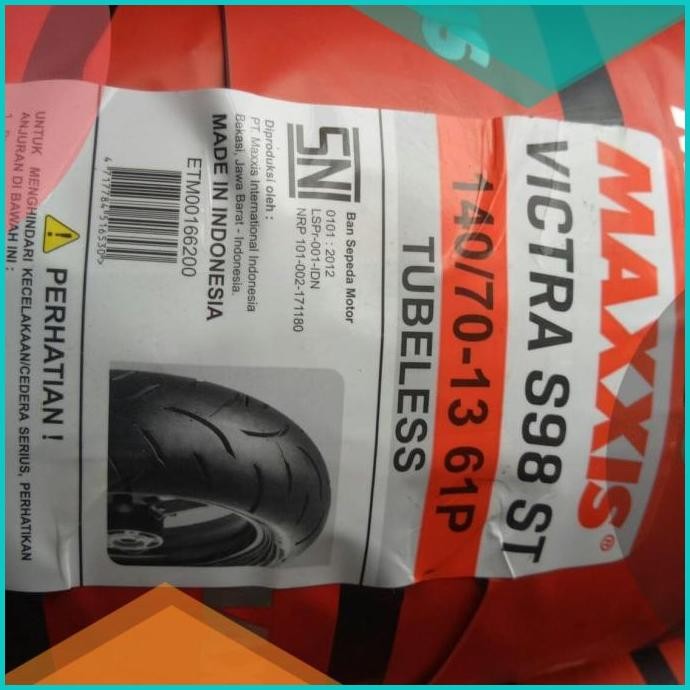 Ban maxis nmax 140/70-13 / ban belakang nmax 07D35Z4 Ready to checkout