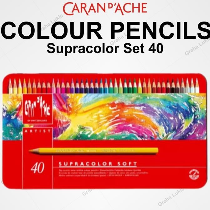 

Sale Carandache Caran D'Ache Supracolor Set 40