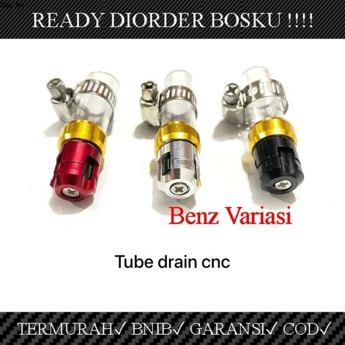 DISKON TUBE DRAIN CNC TUBE DRAIN SELANG PEMBUANGAN FILTER IMPORT CNC & CVT NEPEL FILTER UNIVERSAL