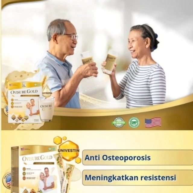 

ovisure Gold susu kesehatan tulang sendi dan keram