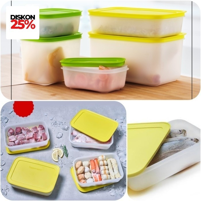 Tupperware Wadah Freezer untuk Daging Ayam Ikan Seafood Cumi Udang