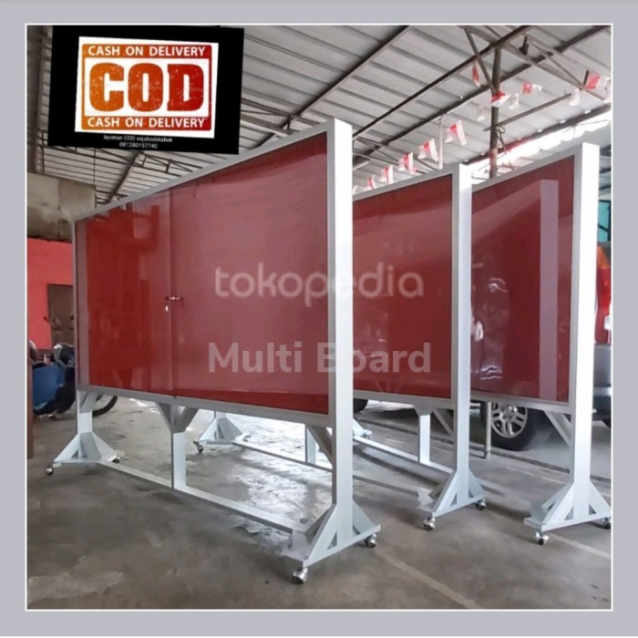 

papan mading softboard-standing 120 x 240 cm