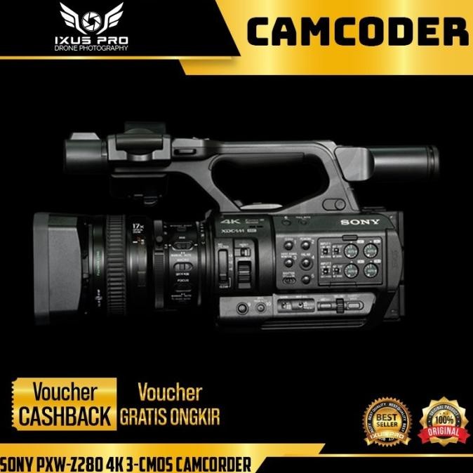 Sony PXW-Z280 / Z280 4K 3-CMOS 1/2" Sensor XDCAM Camcorder