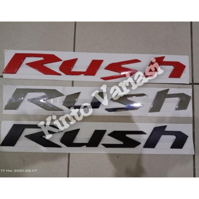 Emblem Logo Kap Mesin Mobil Toyota Rush  SALE