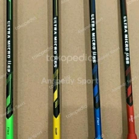 RAKET BADMINTON HIQUA ULTRA MICRO M62 / M63 / M66 / M68