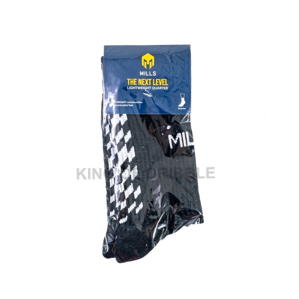 Kaos Kaki Mills Quarter Anti Slip Socks A1 2010 Original Bnwt