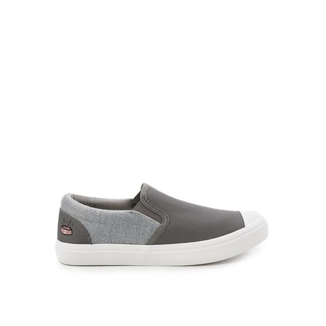 Sepatu Wanita Hush Puppies Jaycee Lazy Dog Slip On Grey