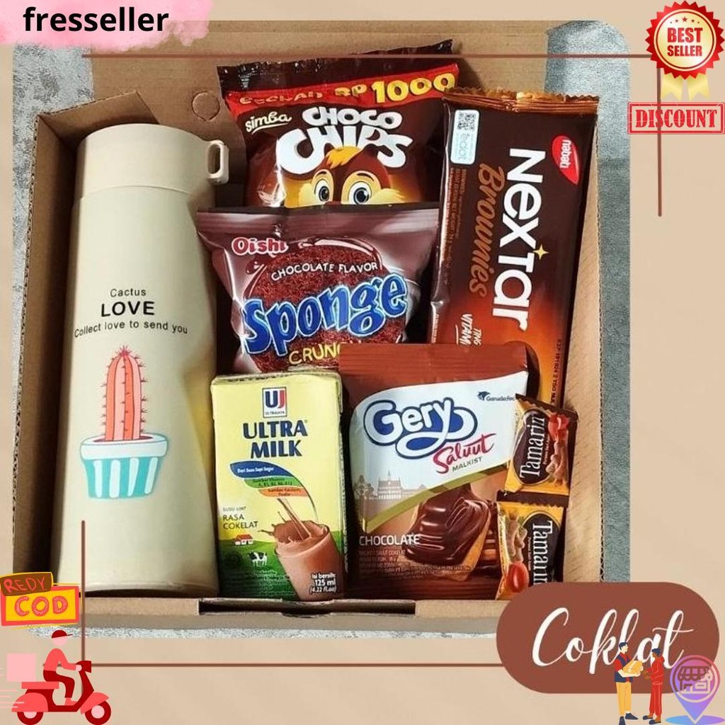 

Gift Box Snack Hampers Ultah Kado Graduation Annivesary Set Hadiah D Best Seller