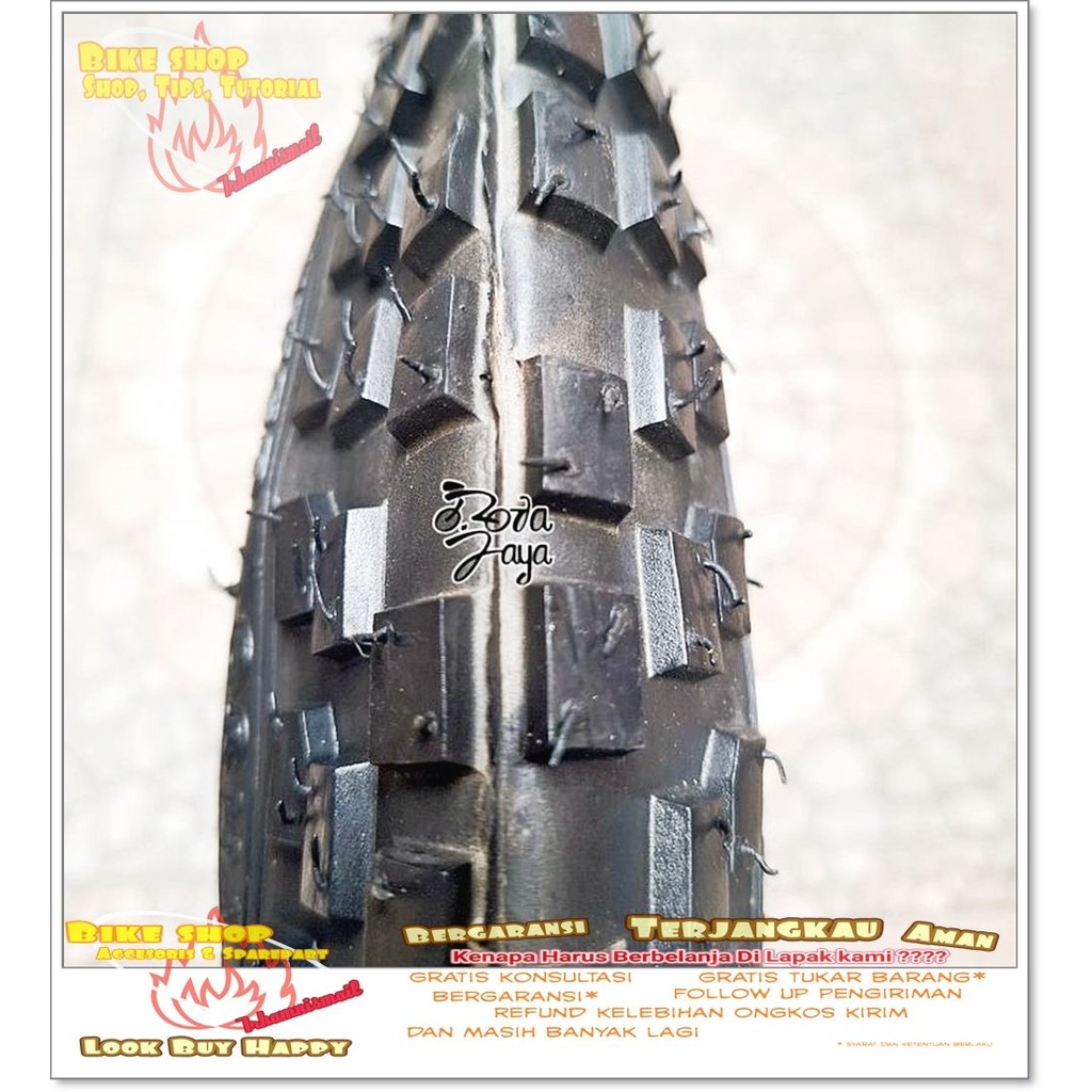 BAN LUAR UNITED OSHAKA 20 x 2.30 HITAM Sepeda MTB BMX