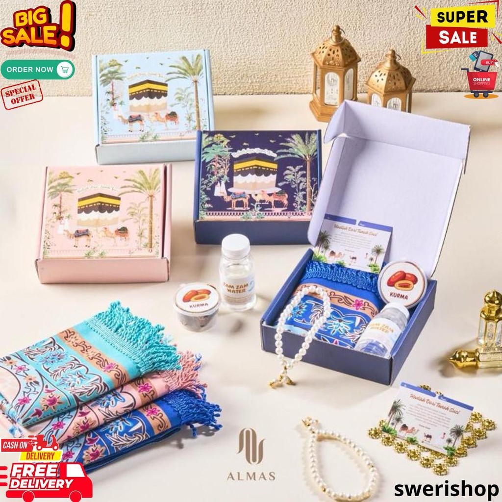 

Mina | Oleh Oleh Umroh | Hampers Umroh | Souvenir Umroh | Hadiah Tanah Suci | Mekkah Madinah | Kurma | Kacang Arab | Kismis | Pistachio | Air Zam-Zam | Tasbih | Sajadah | Coklat | Gift From Hajj And Umra | Oleh Oleh Haji | Hampers Haji | Souvenir Haji D