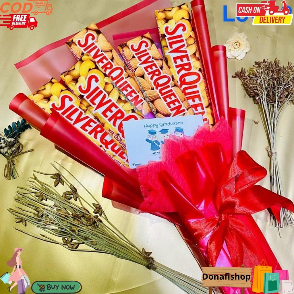 

Bucket Hampers Coklat Silverqueen / Kado / Gifts / Wisuda,Ultah,Anniversary,Valentine,Pacar D Gratis Ongkir