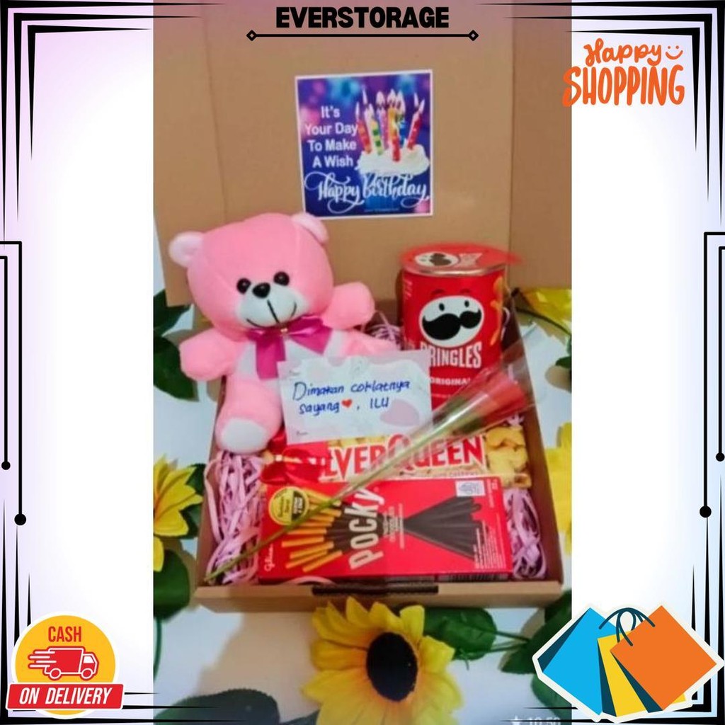 

Kado/Hampres/Gift Box Cokelat Ulang Tahun, Anniversary, Graduation Dll D Sale
