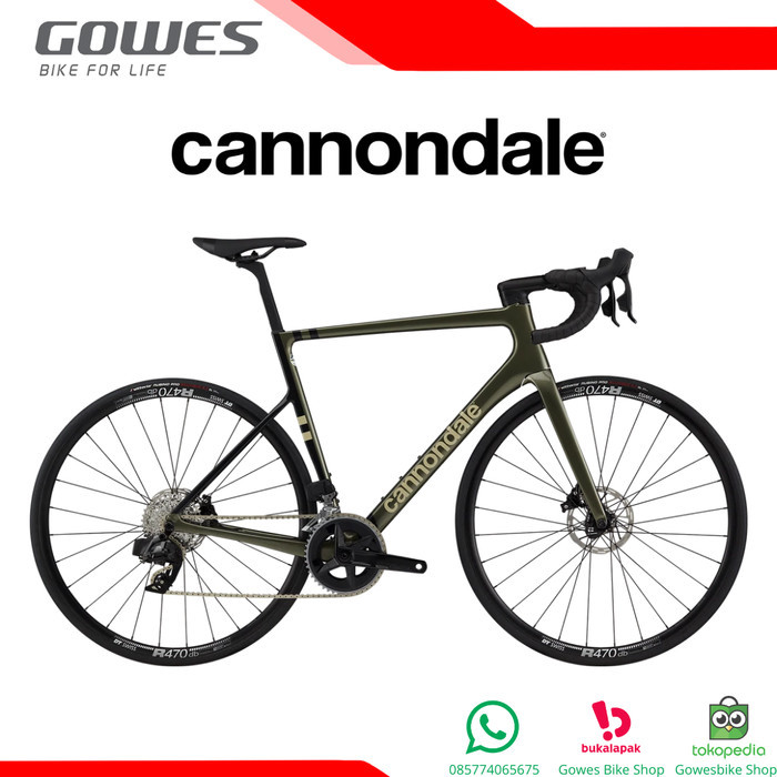 CANNONDALE - SUPERSIX EVO CARBON DISC RIVAL AXS (MAT)