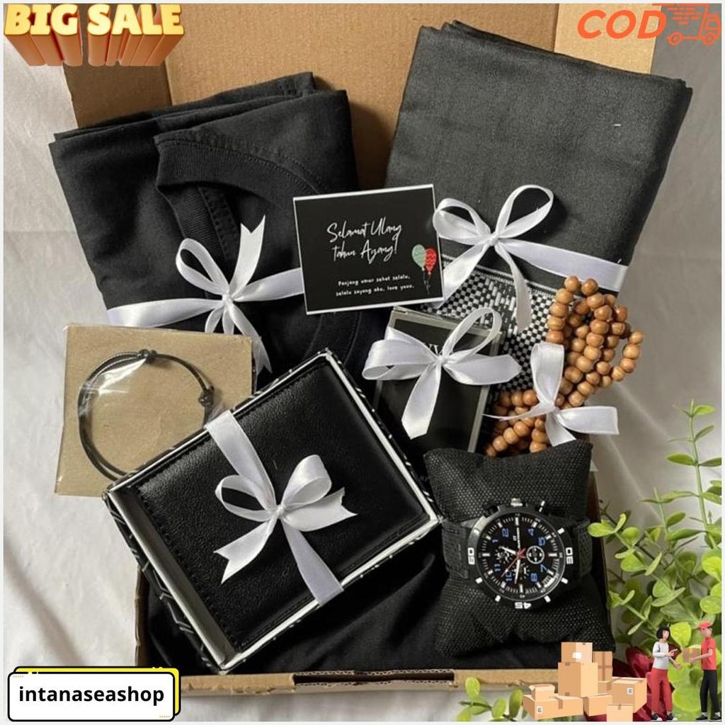 

Kado Gift Box Cowok Ulang Tahun Anniversary Wedding Gratis Ongkir