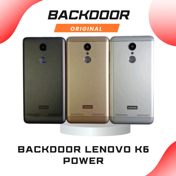 BACKDOOR/TUTUP BELAKANG LNV K6 POWER ORIGINAL CASING
