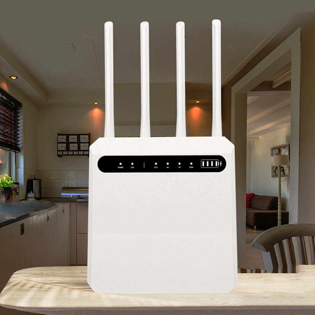 4G LTE CPE Wifi Router 300Mbps Wiress Router Unlocked 4G