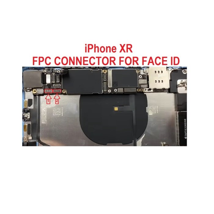 KONEKTOR FACE ID IPHONE XR 1 PCS FPC CONNECTOR FACE ID IPHONE XR