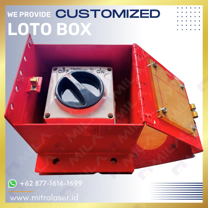 Loto Box Safety Device Lockout Switch Schneider 56Sw110 / Loto Box