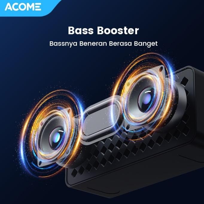 ACOME A16 Super Bass Speaker Bluetooth 5.2 10W High Power