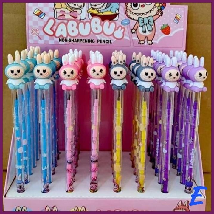 

| STV | PENSIL SUSUN LABUBU/PENCIL BENSIA/ PENSIL SUSUN KARAKTER LUCU LABUBU